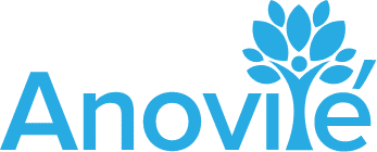Anovite Blue logo
